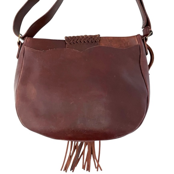 Lucky Brand Leather Rustic Fringe Bag - Picture 7 of 13
